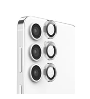 Samsung Galaxy S24 FE Raze Metal Kamera Lens - Gri