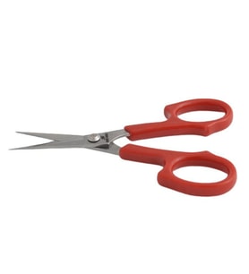 Plastik Saplı Düz Nakış Makası (5.12" - 130mm) / HS-1553