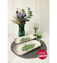 Keramika Forest Noyan Kayık Tabak 26 Cm 2 Adet 22727