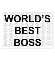 World's Best Boss Puzzle 240 Parça Yapboz