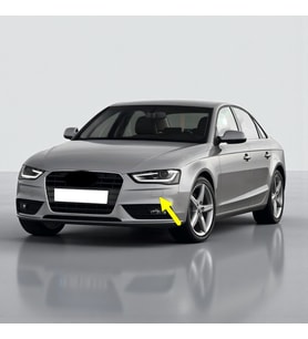 Audi A4 2013-2014-2015 Ön Tampon Sol Far Yıkama Kapağı 8K0955275C