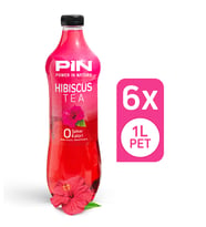 Pin Hibiskus Çayı - Şekersiz - 1 Litre x 6 Adet