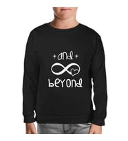 And Beyond Siyah Çocuk Sweatshirt