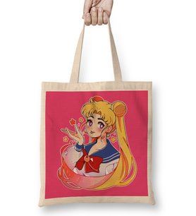 Sailor Moon 01 Bez Çanta Uzun Saplı