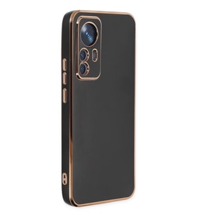 Mi 12T Pro Kılıf Volet Silikon - Siyah