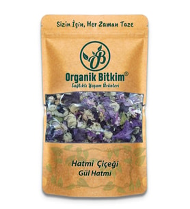 Organik Bitkim Hatmi - Gül Hatmi Çiçeği 500 gr