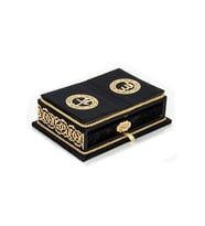 AYİHA SERİSİ  MASA  RAHLELİ ORTA BOY KURANI KERİM-SİYAH