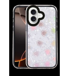 iPhone 16 Lumi Desenli Kapak - Siyah