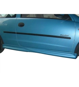 Opel Corsa Uyumlu C Marşpiyel (3 Kapı Md) 2 Parça Fiber 2000-2006