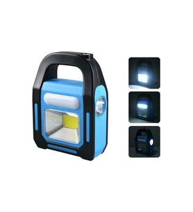 CATA CT-9955 Hazar güneş enerjili LED El Fener şarjlı USB ışıklı lamba