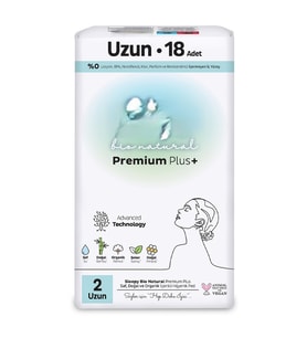 Premium Plus Uzun Ped 18 Adet