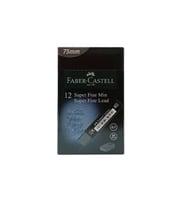 Faber-Castell Min Süper Fine T.Black 2B 0.7 Mm 75 Mm (12 Tüp)