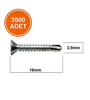 STD 3.9X16 YHB MATKAP UÇLU VİDA MS AKILLI VİDA (1 PAKET-3500 ADET)