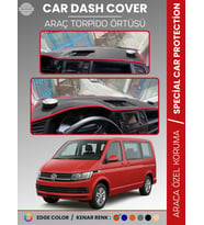 VOLKSWAGEN TRANSPORTER T6 (2015-2020) Torpido Örtüsü Ön Göğüs Koruma Torpido Koruma Tam Uyum