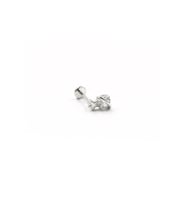 Galaksi Tasarımlı Zirkon Tragus Piercing – Gümüş  Anti Alerjik, Rengi Solmaz