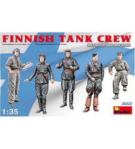 Miniart 35222 – Figürler Finnish Tank Crew