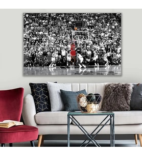 Michael Jordan Kanvas Tablo