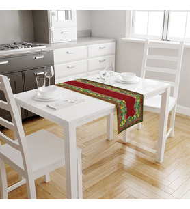 Adawall Renkli Limon Desenli Runner 140x45CM