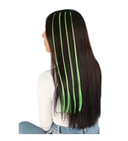 Fiber Sen Boncuk Kaynaklık Renkli / Neon Yeşil / 100 Adet
