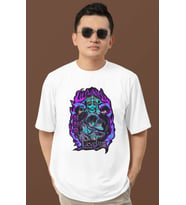 Tasarım Solo Leveling Arise Baskılı Unisex Oversize Anime Dizi Karakter Tişört