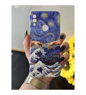 Xiaomi Redmi Note 7 Uyumlu Baskılı Şeffaf Telefon Kılıfı