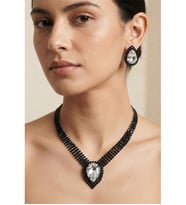 DAMLA ZİRKON TAŞLI ABİYE KOLYE KÜPE SET