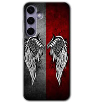 Galaxy S24 Kılıf HD Desen Baskılı Kılıf - Lucifer