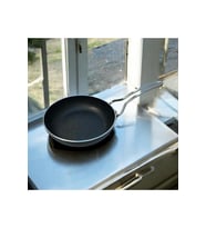 Tuna House Granit Kapaksız Tava 18 cm Siyah