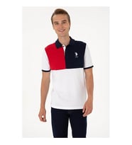U.S. Polo Assn. Heca Beyaz Erkek Polo Yaka T-shirt 2104192