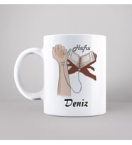 Kur'an-ı Kerim Hayattır Tasarımlı Kupa Kişiye Özel