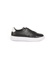 Ayakmod Siyah Beyaz Bağcıklı Hafif Erkek Sneaker 136 M (Siyah - Beyaz)