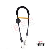 VW Caddy MK3 2K 2004-2015 Touran MK1 1T 2003-2015 2K0837114B İçin Ön Sağ Kapı İç Açma Teli 58 cm