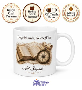 Dünya Tarih Gününe Özel Geçmişin İzinde Geleceği Yazanlara Kupa Bardak Hediye