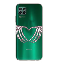 Huawei P40 Lite Uyumlu Baskılı Yumuşak Silikon Şeffaf Telefon Kılıfı