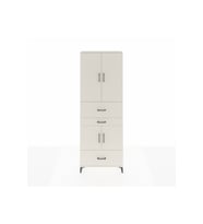 Arges Dolap 4 Raflı 3 Çekmeceli 4 Kapaklı 88x30x243 Aytaşı-Aytaşı