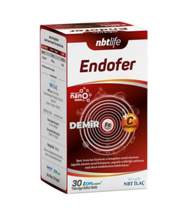 Nbt Life Endofer Takviye Edici Gıda 30 Kapsül 8680645530968