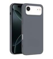 Coverzone iPhone 17 Pro ?le Uyumlu K?l?f Z-Mara Lansman Vieri Tam Koruma Arka Kapak Kamera Koruma �?k?nt?l? P�r�zs�z Y�zey Gri