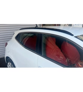 Renault Clio 5 2019 Sonrası Tavan Çıtası Parlak Siyah