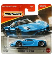 Matchbox - Porsche 918 Spyder - Mavi - JHM71 (1/64)