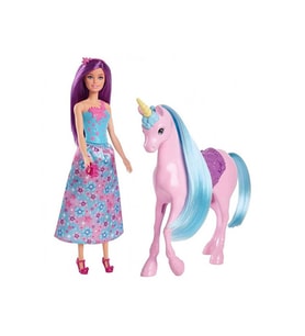Barbie Bebek Ve Tek Boynuzlu At Hyt62