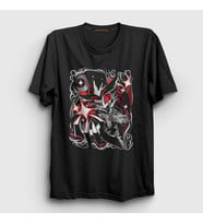 Presmono Unisex Siyah Stolas Helluva Hazbin Hotel T-Shirt