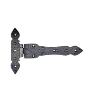 Antika Tarz Dekoratif Pirinç Kuyruklu Düğmeli Menteşe No3 - 155x240 Mm, Oksit