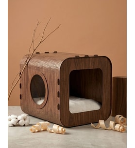 Özel Tasarım Nova MDF Kedi Evi