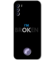 Reeder S19 Max Pro S Kılıf HD Desen Baskılı Arka Kapak - Im Broken