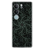 Vivo V29 Kılıf Silikon Desen Özel Seri Sarmaşıklar 1675