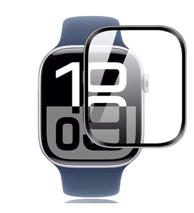 Apple Watch Series 10 46mm Uyumlu Polymer Temperli Nano 0.5 mm Watch Ekran Koruyucu