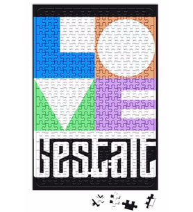Love Gestalt Puzzle 240 Parça Yapboz