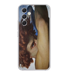 Samsung Galaxy A15 Uyumlu Fallen Angel Tasarımlı Şeffaf Telefon Kılıfı