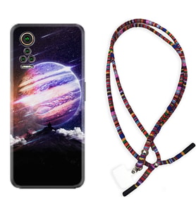 General Mobile GM 21 Pro GM 22 Pro Plus Kılıf Boyun Asklı Rasta Silikon Super Planet 1797