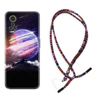General Mobile GM 21 Pro GM 22 Pro Plus Kılıf Boyun Asklı Rasta Silikon Super Planet 1797